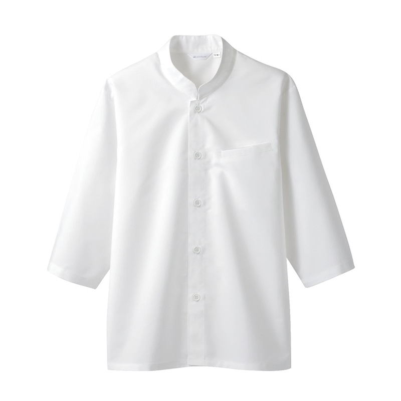 住商モンブラン(株) 2-701_M ジャケット 男女兼用7分袖　M 白 1枚（ご注文単位1枚）【直送品】