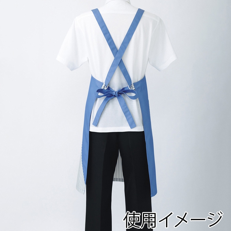 住商モンブラン(株) 5-215_F エプロン 男女兼用 フリーサイズ ピンク 1枚(ご注文単位1枚)【直送品】