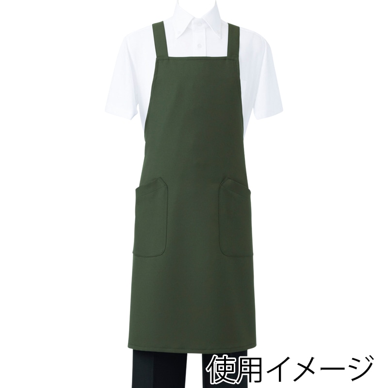 住商モンブラン(株) 5-753_F エプロン 男女兼用 フリーサイズ ワイン 1枚(ご注文単位1枚)【直送品】