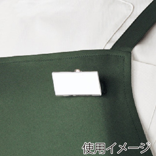 住商モンブラン(株) 5-764_F エプロン 男女兼用 フリーサイズ ブラウン 1枚(ご注文単位1枚)【直送品】