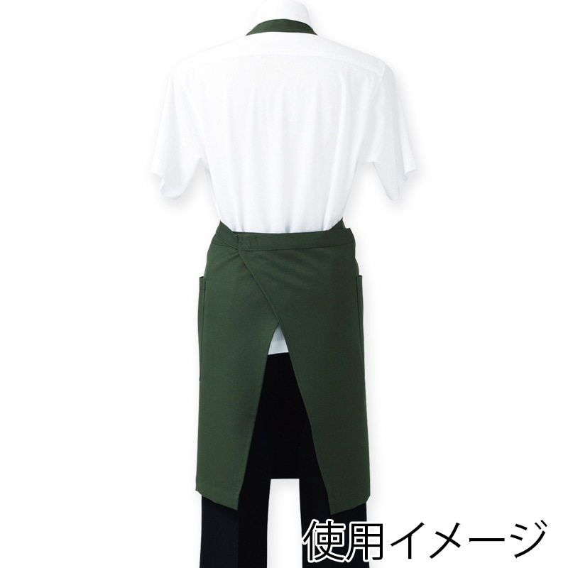 住商モンブラン(株) 5-783_F エプロン 男女兼用　フリーサイズ ワイン 1枚（ご注文単位1枚）【直送品】