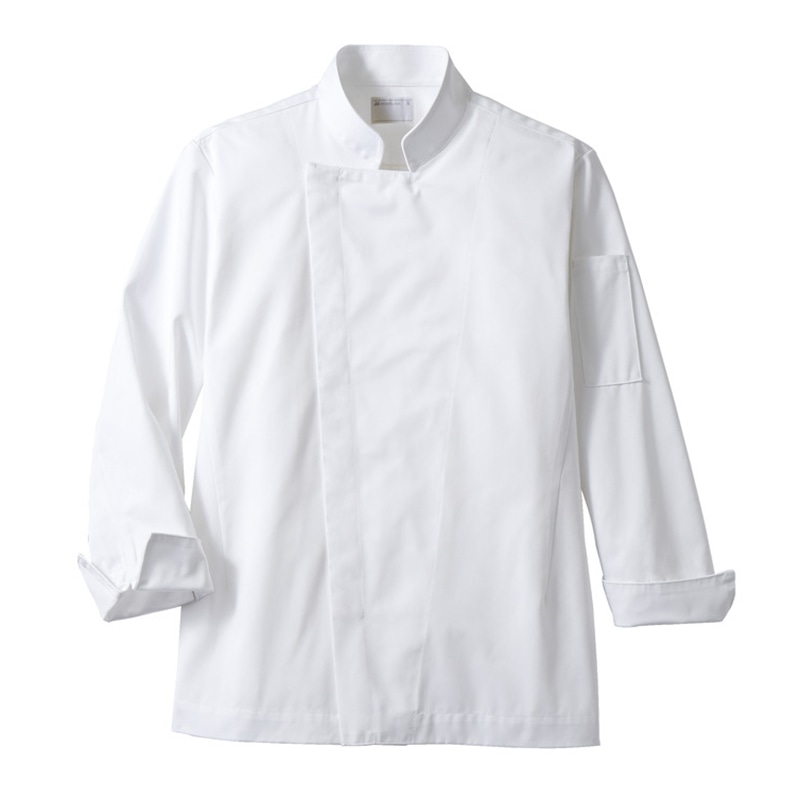 >住商モンブラン(株) 6-1001_LL コックコート 男女兼用長袖 LL 白 1枚(ご注文単位1枚)【直送品】