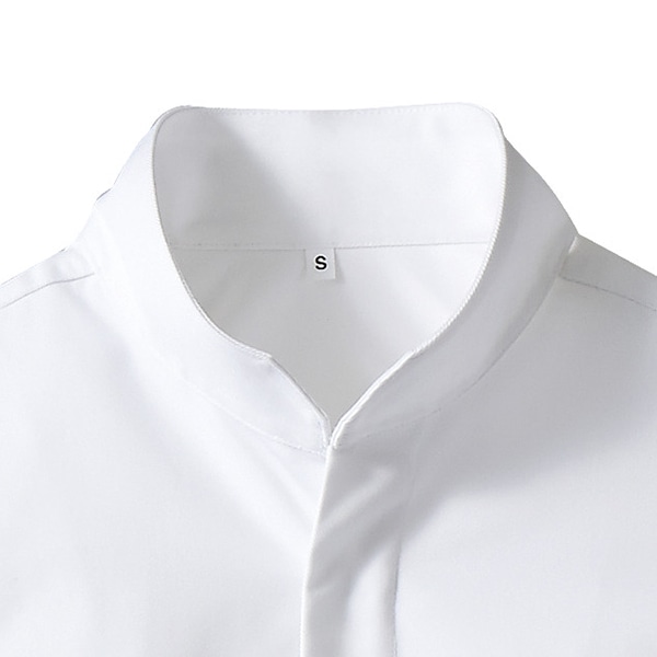 住商モンブラン(株) 6-1037_3L コックコート 男女兼用長袖 3L ネイビー 1枚(ご注文単位1枚)【直送品】