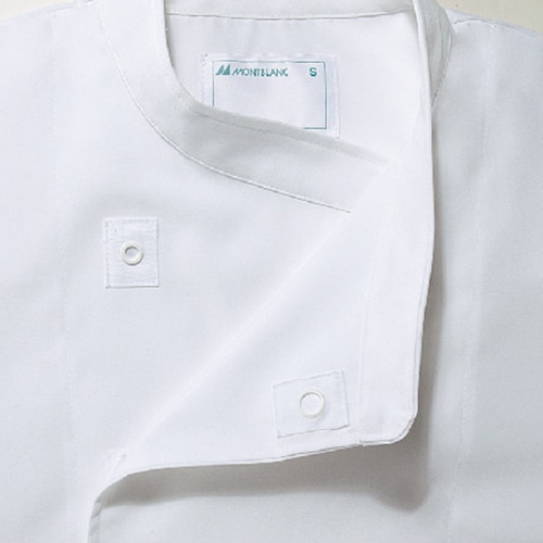 住商モンブラン(株) 6-451_3L コックコート 男女兼用7分袖 3L 白 1枚(ご注文単位1枚)【直送品】