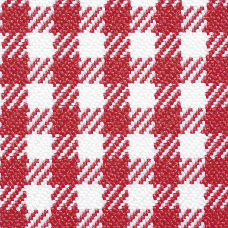 住商モンブラン(株) 6-497_LL コックコート 男女兼用長袖　LL 赤チェック 1枚（ご注文単位1枚）【直送品】