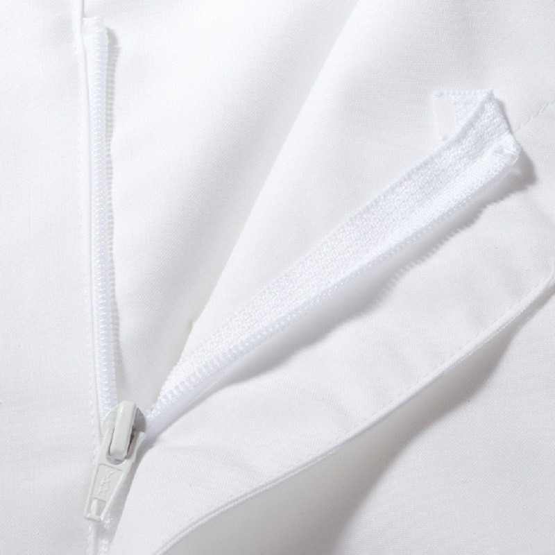 住商モンブラン(株) 6-521_3L コックコート 男女兼用7分袖 3L 白 1枚(ご注文単位1枚)【直送品】