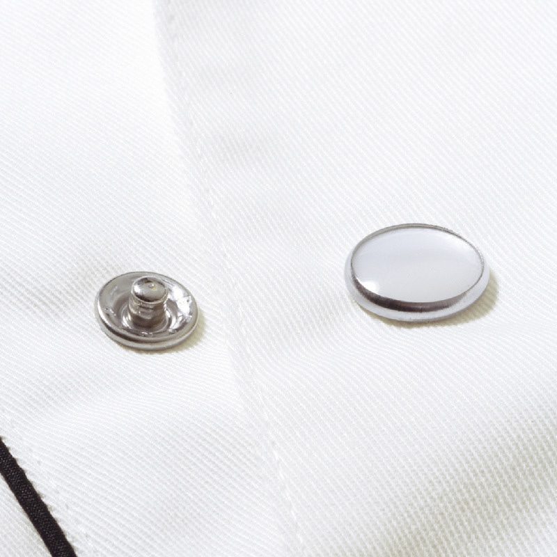 住商モンブラン(株) 6-907_M コックコート 男女兼用長袖 M 黒/グレー 1枚(ご注文単位1枚)【直送品】