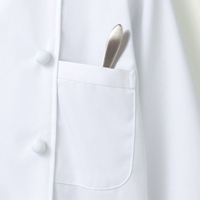 住商モンブラン(株) 6-921_3L コックコート 男女兼用長袖 3L 白 1枚(ご注文単位1枚)【直送品】