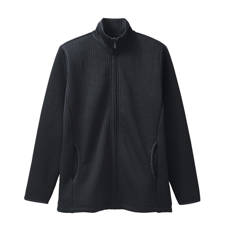 住商モンブラン(株) 8-1011_L ブルゾン 男女兼用長袖 L 黒 1枚(ご注文単位1枚)【直送品】