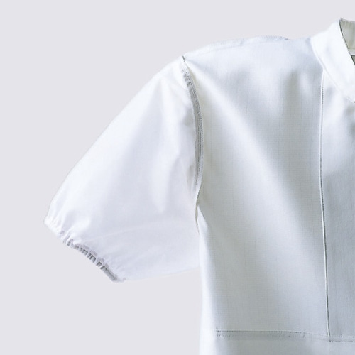 住商モンブラン(株) 8-711_M ジャンパー 男女兼用長袖 M 白 1枚(ご注文単位1枚)【直送品】