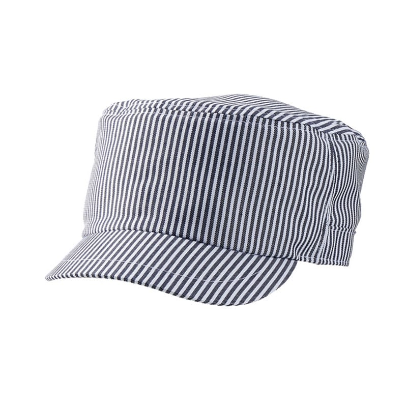住商モンブラン(株) 9-1336_F ワークキャップ 男女兼用　フリーサイズ 紺ストライプ 1枚（ご注文単位1枚）【直送品】
