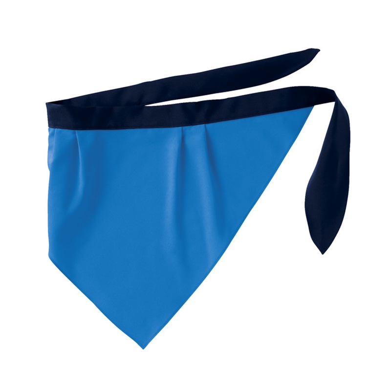 住商モンブラン(株) 9-203_F 三角巾 男女兼用　フリーサイズ ブルー／紺 1枚（ご注文単位1枚）【直送品】
