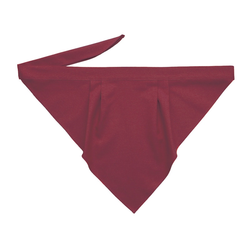 住商モンブラン(株) 9-257_F 三角巾 男女兼用　フリーサイズ エンジ 1枚（ご注文単位1枚）【直送品】