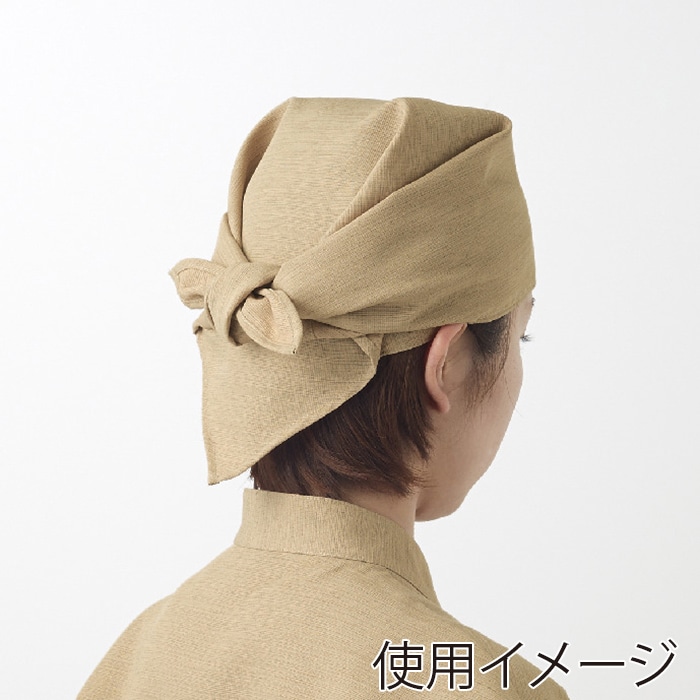 住商モンブラン(株) 9-294_F バンダナ 男女兼用 フリーサイズ オレンジ 1枚(ご注文単位1枚)【直送品】