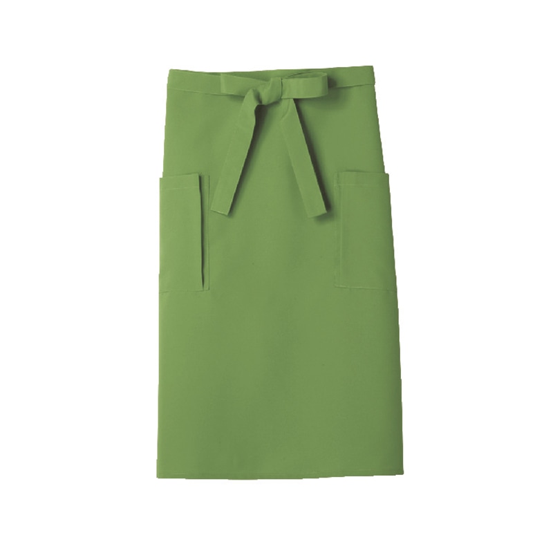 住商モンブラン(株) 9-428_F サロンエプロン 男女兼用　フリーサイズ オリーブ 1枚（ご注文単位1枚）【直送品】