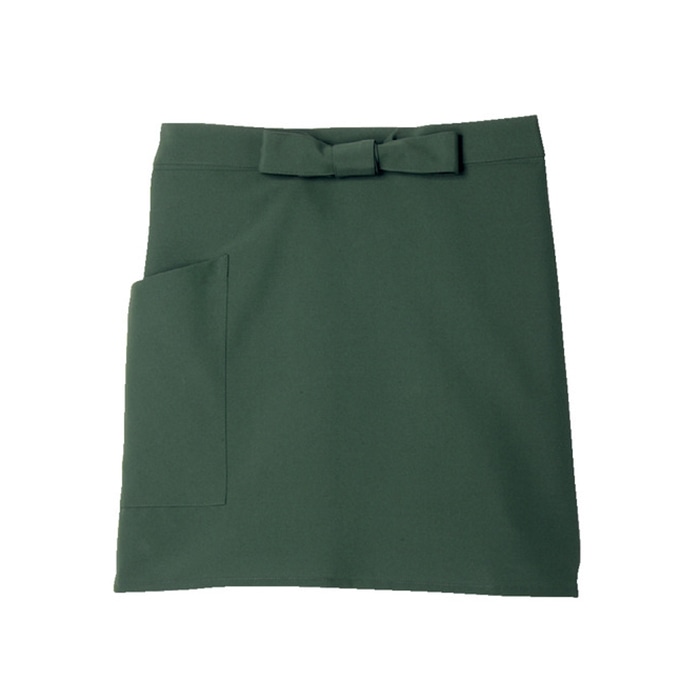 住商モンブラン(株) 9-582_F サロンエプロン 男女兼用　フリーサイズ ボトルグリーン 1枚（ご注文単位1枚）【直送品】