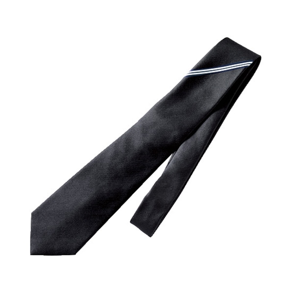 住商モンブラン(株) BA503-1_F ネクタイ フリーサイズ チャコール/ネイビー/白 1枚(ご注文単位1枚)【直送品】