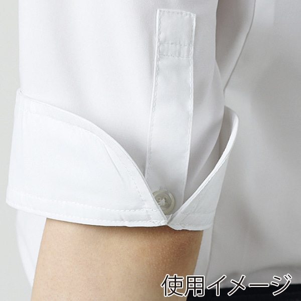 住商モンブラン(株) BF2203-2_11 シャツ レディス7分袖 11 白 1枚(ご注文単位1枚)【直送品】