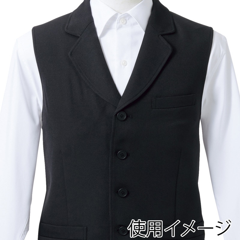 住商モンブラン(株) GS6961-1_3L ベスト メンズ　3L 黒 1枚（ご注文単位1枚）【直送品】