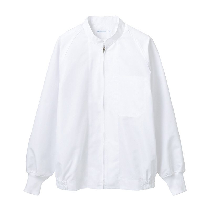 住商モンブラン(株) RP8501-2_5L ジャンパー 男女兼用長袖　5L 白 1枚（ご注文単位1枚）【直送品】