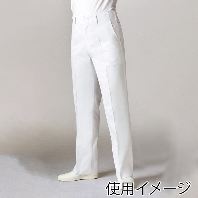 住商モンブラン(株) TC7601-2_120 スラックス メンズ 120 白 1枚(ご注文単位1枚)【直送品】