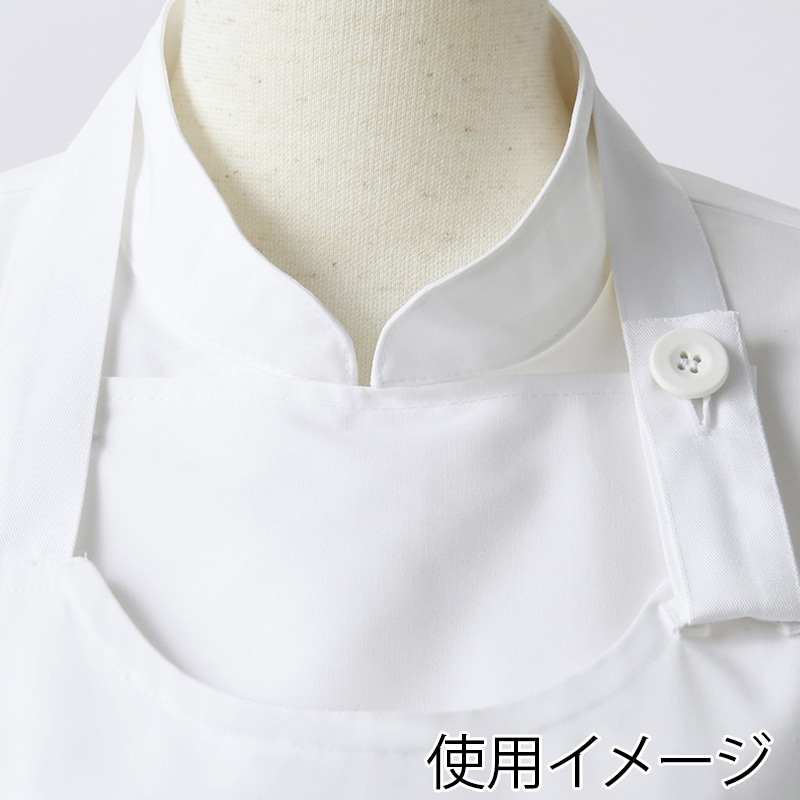 住商モンブラン(株) 5-862_F エプロン 男女兼用 フリーサイズ 黒 1枚(ご注文単位1枚)【直送品】