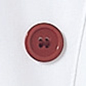 住商モンブラン(株) 6-438_M コックコート 男女兼用7分袖 M 白/ワイン 1枚(ご注文単位1枚)【直送品】