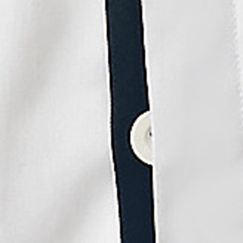 住商モンブラン(株) 6-420_L コックコート 男女兼用7分袖 L 黒/ライトグレー 1枚(ご注文単位1枚)【直送品】