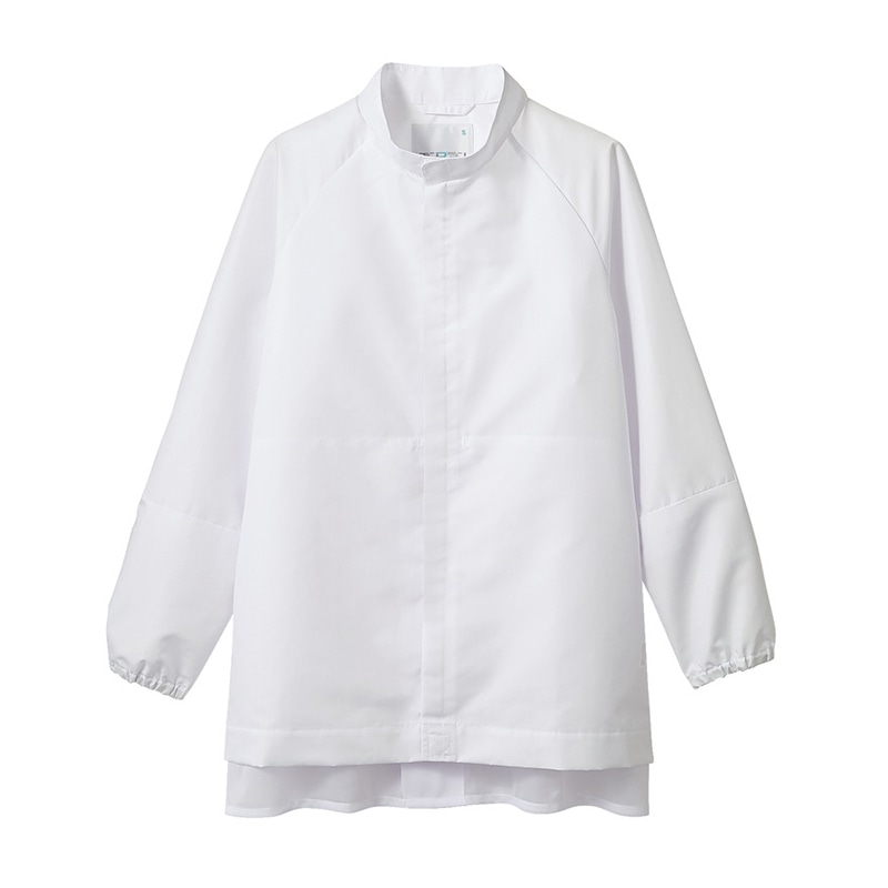 住商モンブラン(株) RS8723-2_M ブルゾン 男女兼用長袖 M 白 1枚(ご注文単位1枚)【直送品】