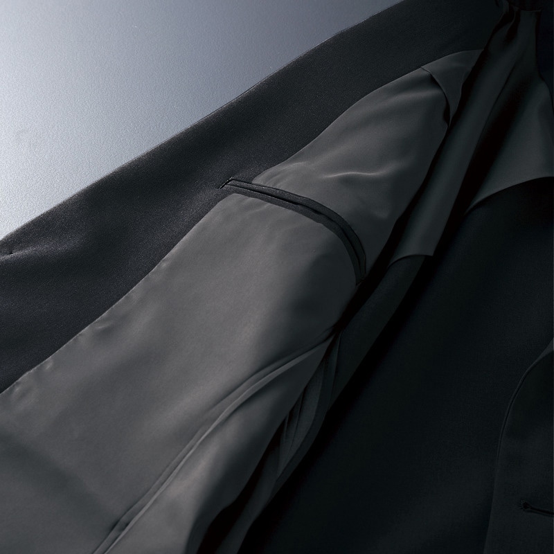 住商モンブラン(株) BM1601-0_BM ジャケット メンズ長袖 BM 黒 1枚(ご注文単位1枚)【直送品】