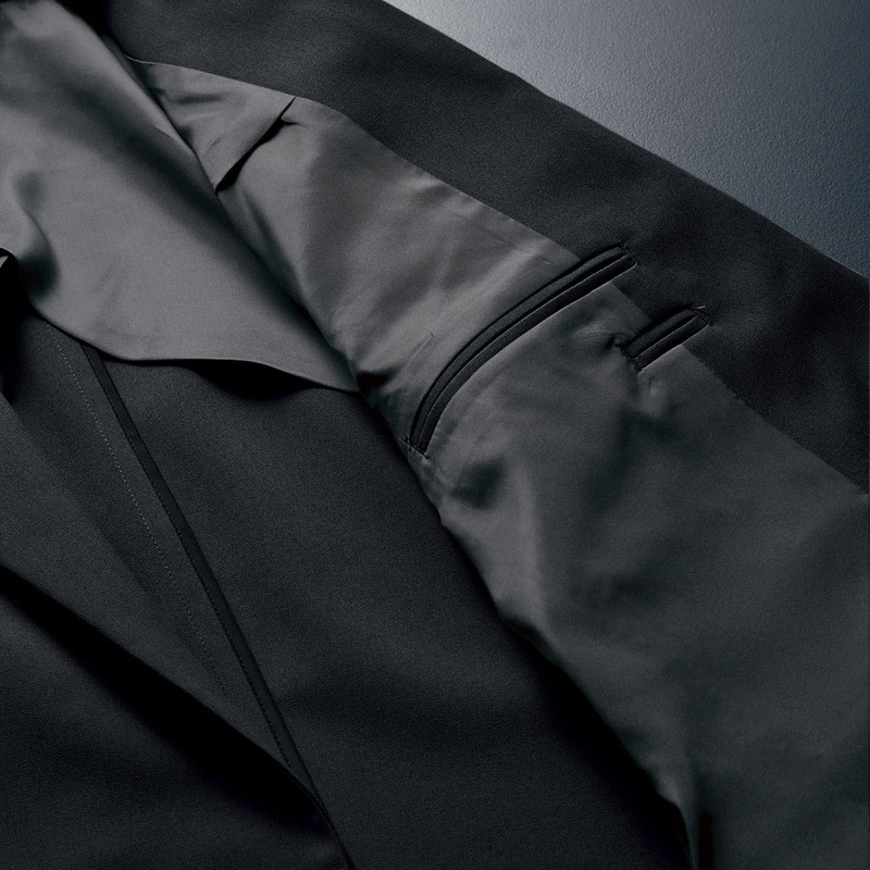 住商モンブラン(株) BM1601-0_BM ジャケット メンズ長袖 BM 黒 1枚(ご注文単位1枚)【直送品】