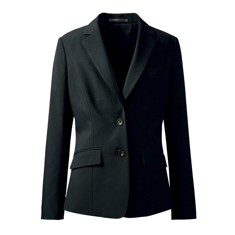 住商モンブラン(株) BM1001-0_5 ジャケット レディス長袖 5 黒 1枚(ご注文単位1枚)【直送品】