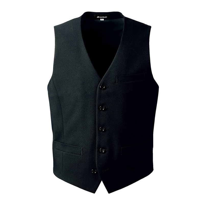 住商モンブラン(株) BM6602-0_S ベスト メンズ S 黒 1枚(ご注文単位1枚)【直送品】