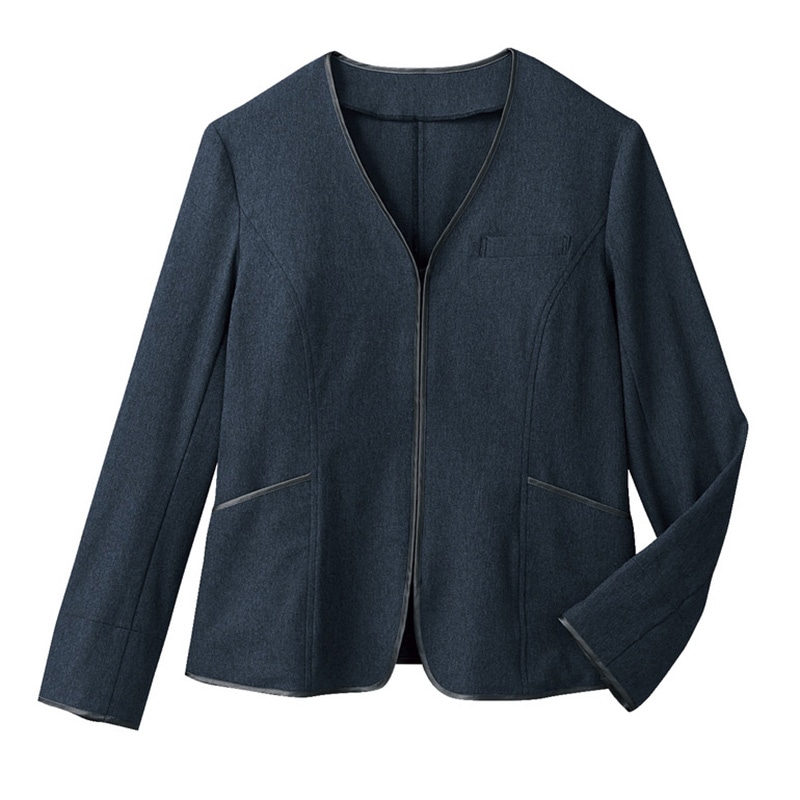 住商モンブラン(株) BR1102-9_9 ニットジャケット レディス長袖 9 ネイビー 1枚(ご注文単位1枚)【直送品】