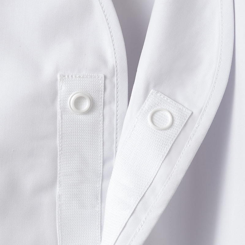 住商モンブラン(株) 1-941_L 調理衣 男女兼用長袖 襟付 L 白 1枚(ご注文単位1枚)【直送品】