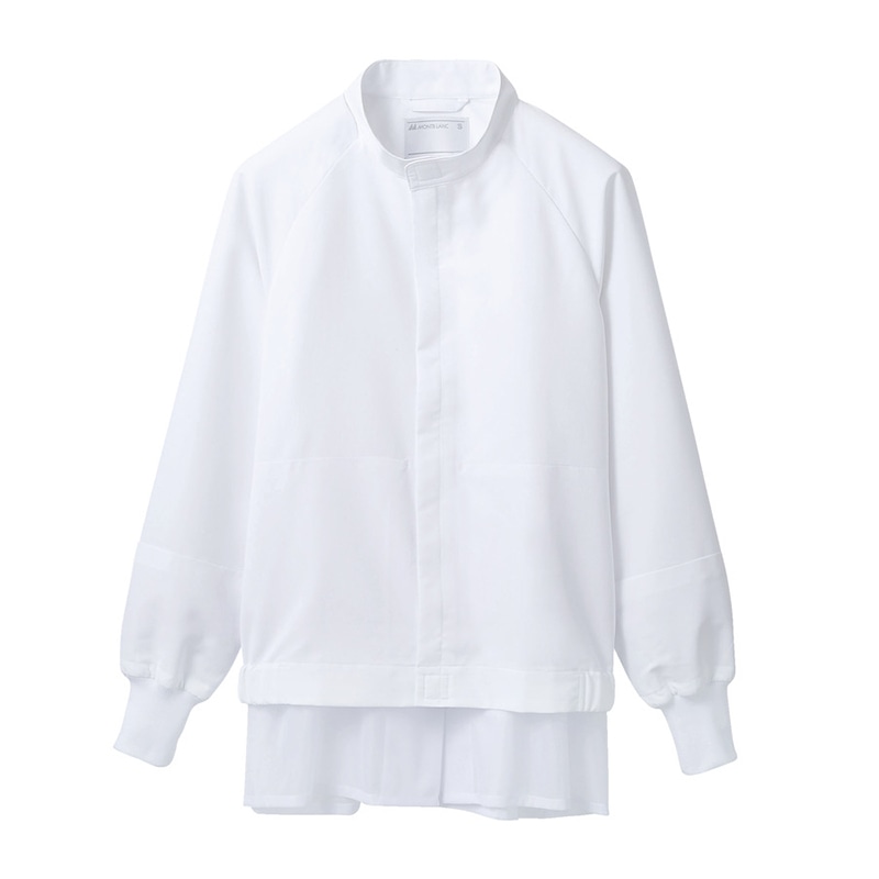 住商モンブラン(株) RL8701-2_4L ジャンパ- 男女兼用長袖　4L 白 1枚（ご注文単位1枚）【直送品】