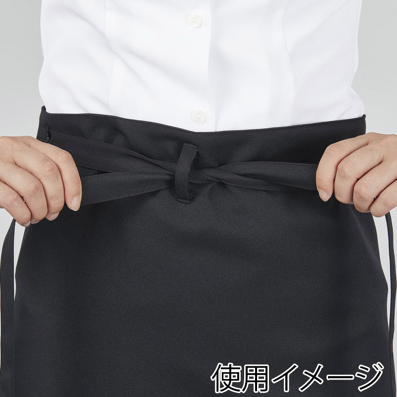 住商モンブラン(株) 9-1609_F サロンエプロン 男女兼用 フリーサイズ フリーサイズ Mネイビー 1枚(ご注文単位1枚)【直送品】