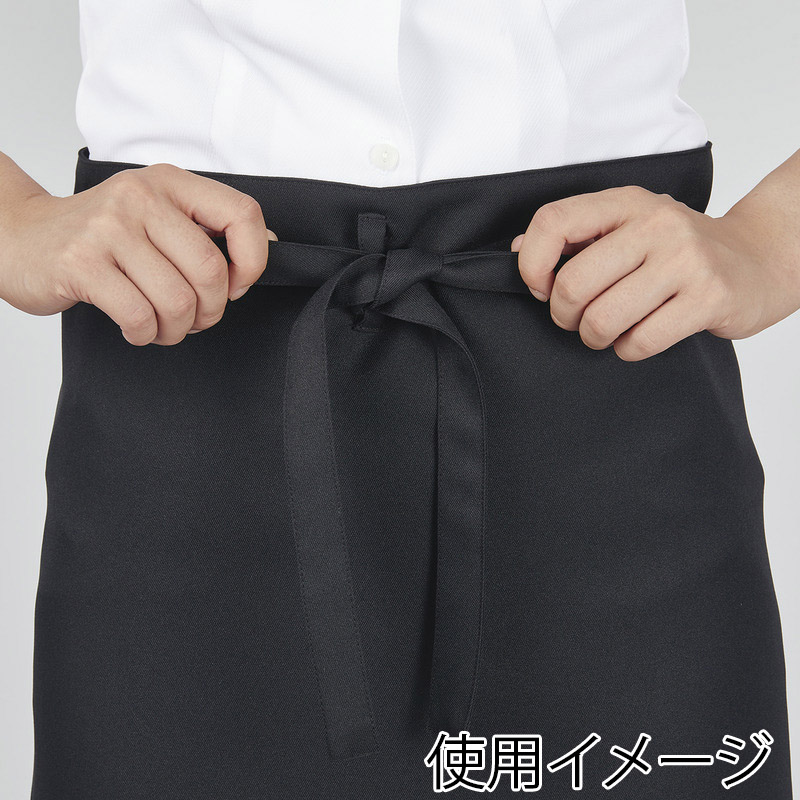 住商モンブラン(株) 9-1609_F サロンエプロン 男女兼用 フリーサイズ フリーサイズ Mネイビー 1枚(ご注文単位1枚)【直送品】