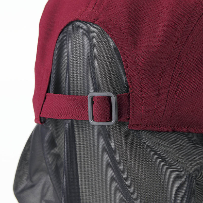 住商モンブラン(株) 9-1379_F キャップたれ付 男女兼用 フリーサイズ フリーサイズ Mネイビー 1枚(ご注文単位1枚)【直送品】