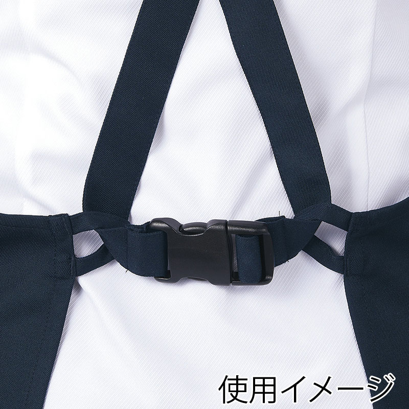 住商モンブラン(株) 5-888_F エプロン 男女兼用 フリーサイズ ワイン/グレー 1枚(ご注文単位1枚)【直送品】