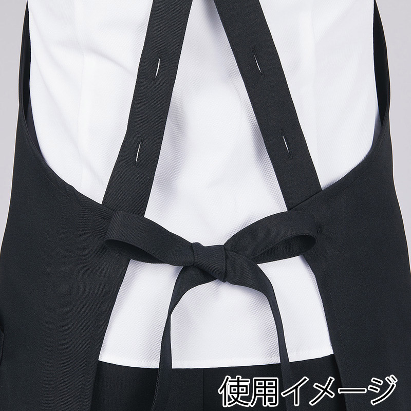 住商モンブラン(株) 5-898_F エプロン 男女兼用 フリーサイズ ワイン 1枚(ご注文単位1枚)【直送品】