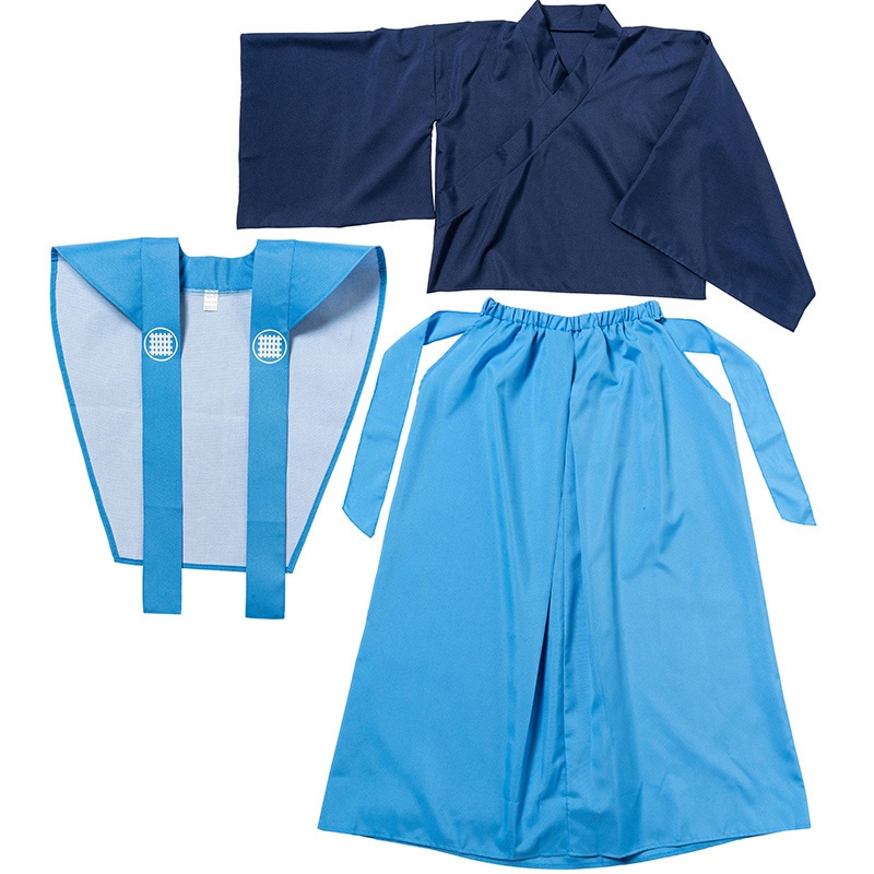 クリアストーン コスチューム MENコス 奉行人 フリーサイズ 1個(ご注文単位1個)【直送品】