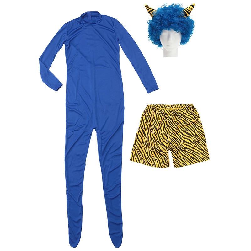 クリアストーン コスチューム スーパー青鬼セット 1個(ご注文単位1個)【直送品】