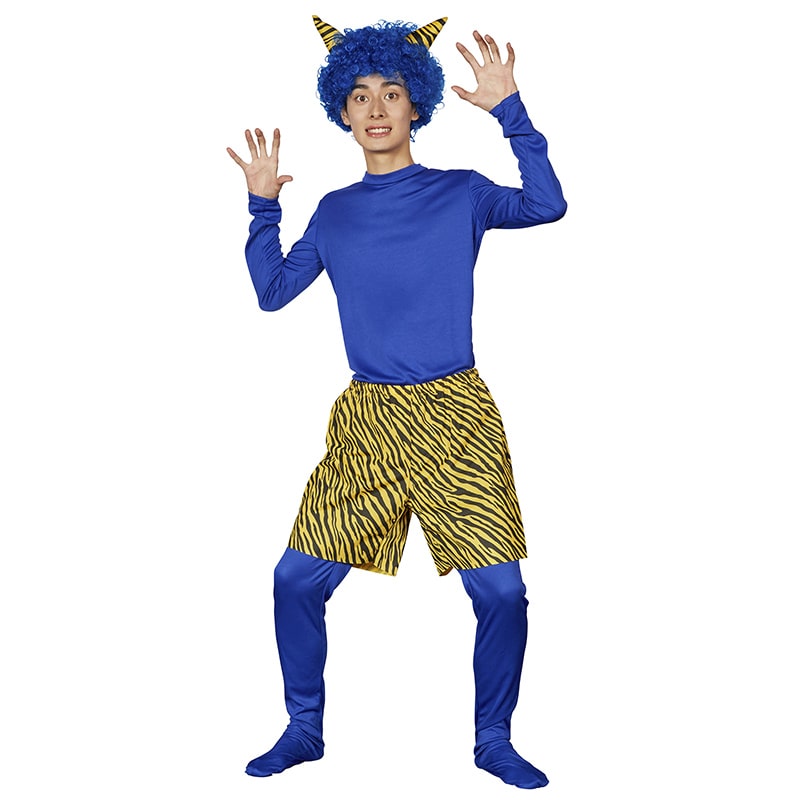 クリアストーン コスチューム スーパー青鬼セット 1個(ご注文単位1個)【直送品】