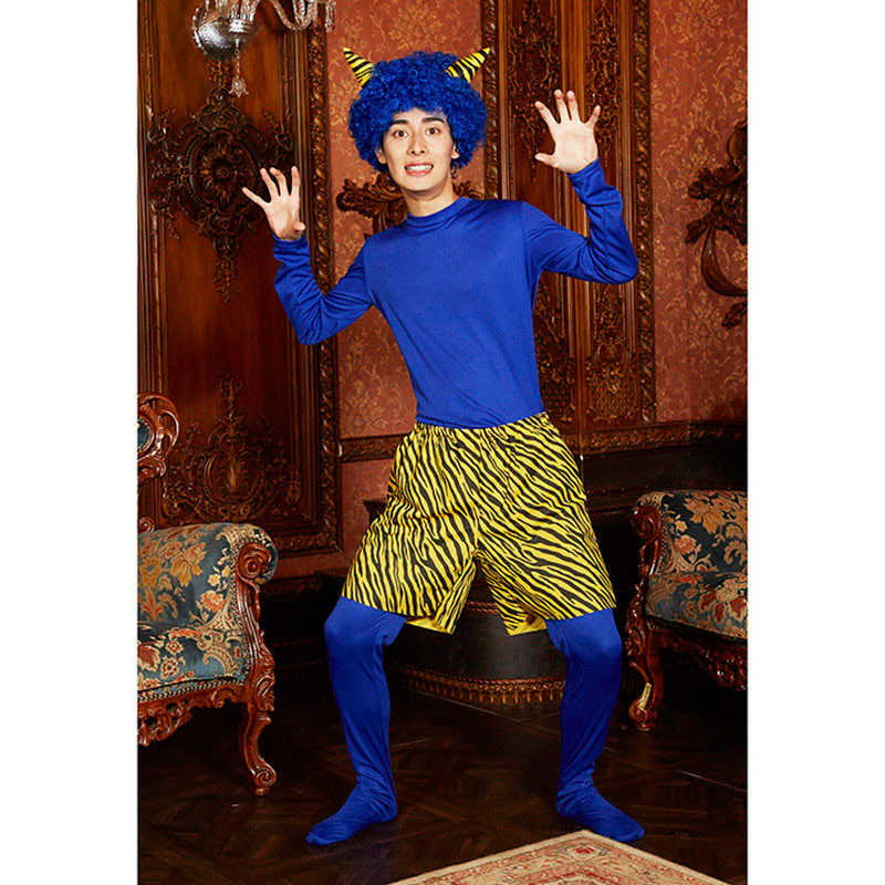 クリアストーン コスチューム スーパー青鬼セット 1個(ご注文単位1個)【直送品】