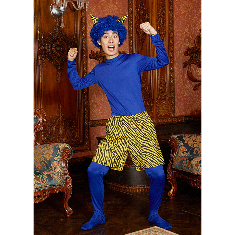 クリアストーン コスチューム スーパー青鬼セット 1個(ご注文単位1個)【直送品】