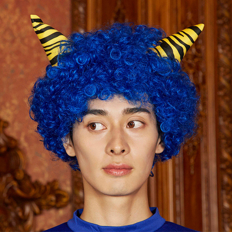 クリアストーン コスチューム スーパー青鬼セット 1個(ご注文単位1個)【直送品】