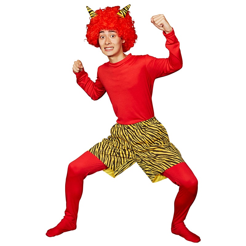 クリアストーン コスチューム　スーパー赤鬼セット   1個（ご注文単位1個）【直送品】