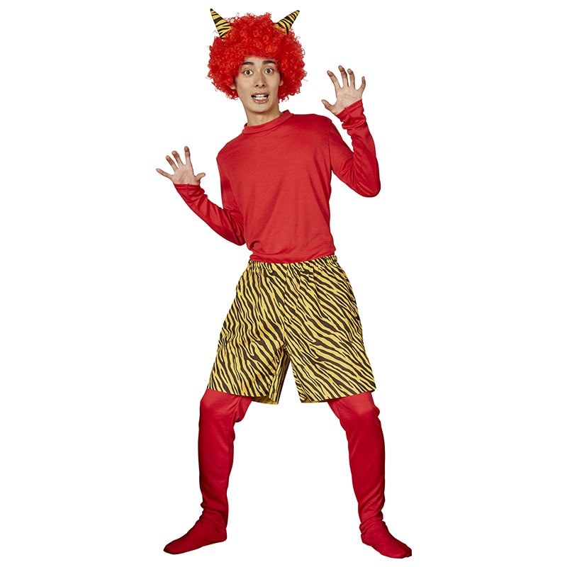 クリアストーン コスチューム スーパー赤鬼セット 1個(ご注文単位1個)【直送品】