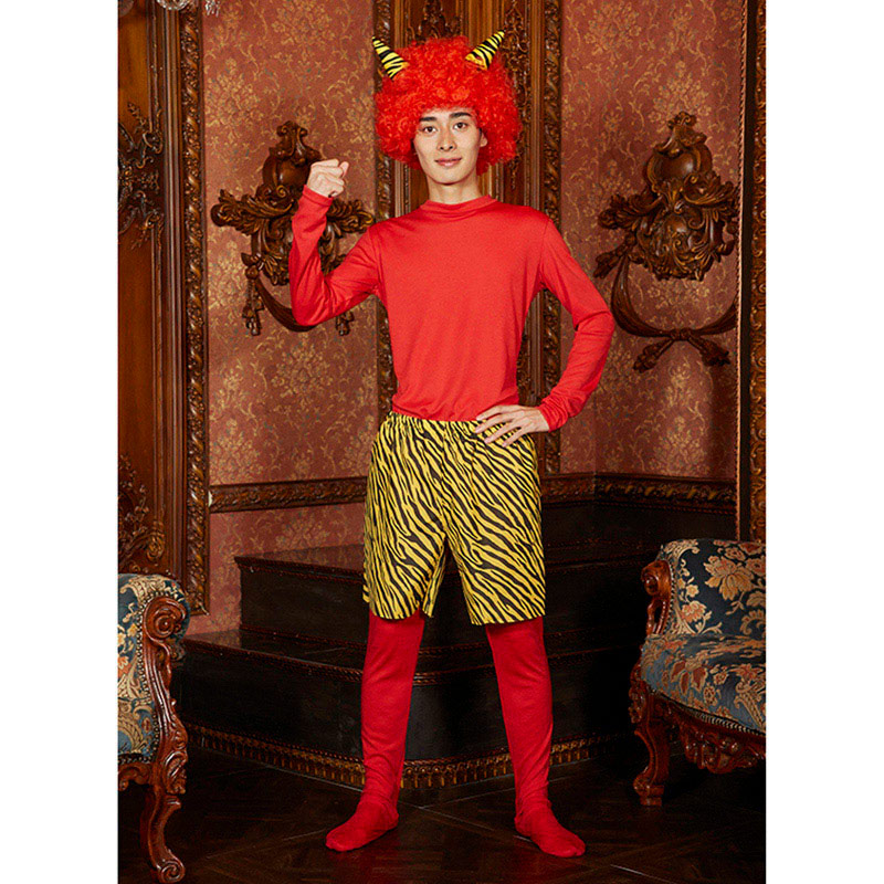 クリアストーン コスチューム スーパー赤鬼セット 1個(ご注文単位1個)【直送品】